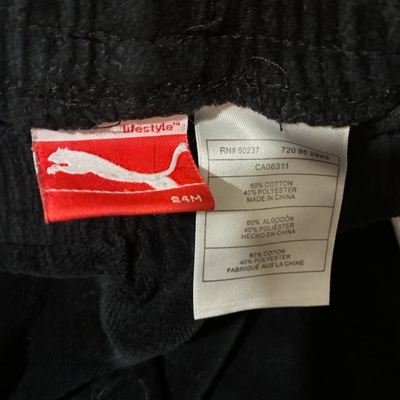 PUMA Black Velour Tracksuit Set – Toddler 2T - Picture 5 of 6